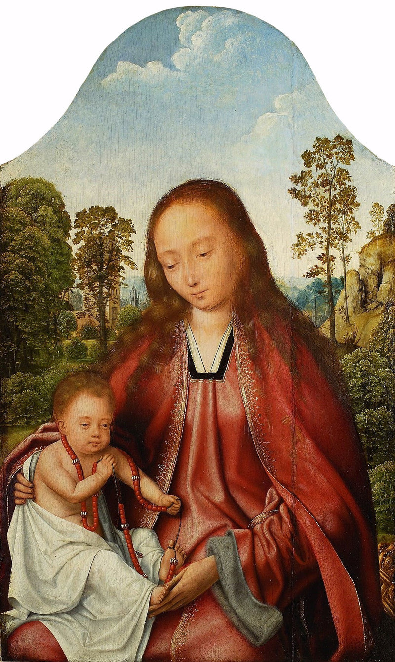 Jomfru med barnet - Quentin Metsys