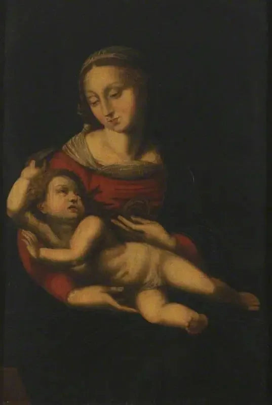 Jomfru med Barnet - Raphael Sanzio