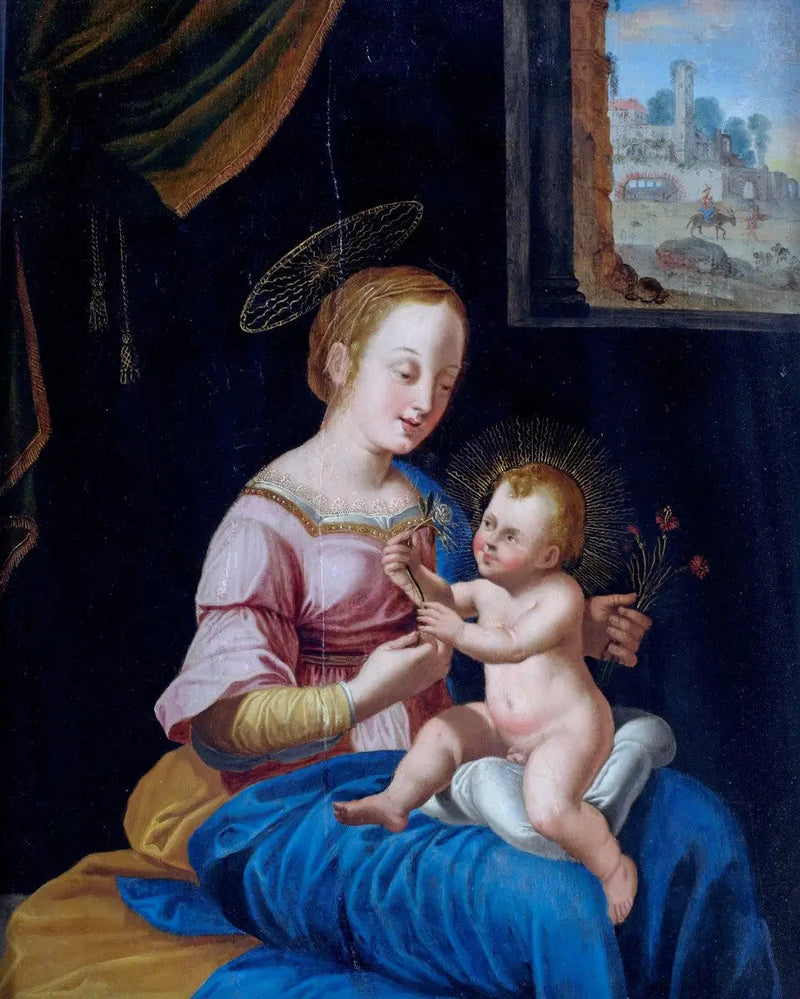 Jomfru med Barnet - Raphael Sanzio