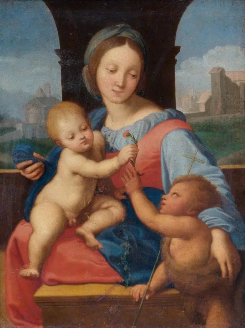 Jomfru med Barnet - Raphael Sanzio