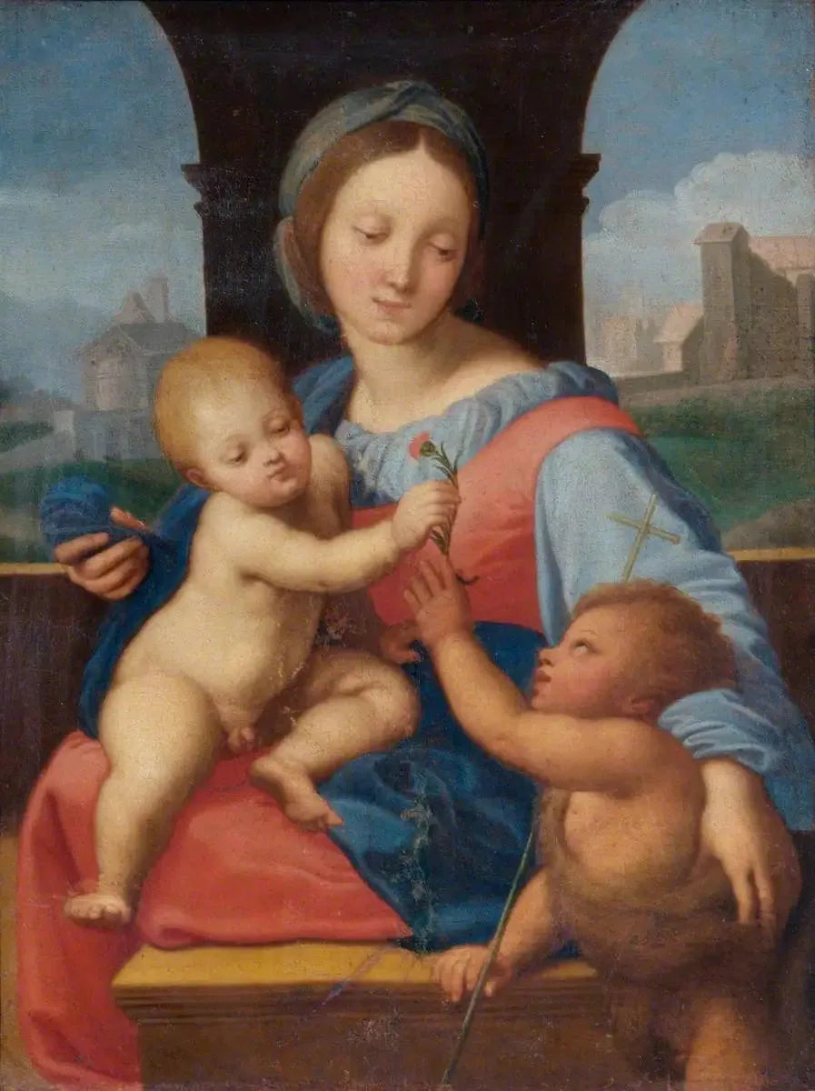 Jomfru med Barnet - Raphael Sanzio