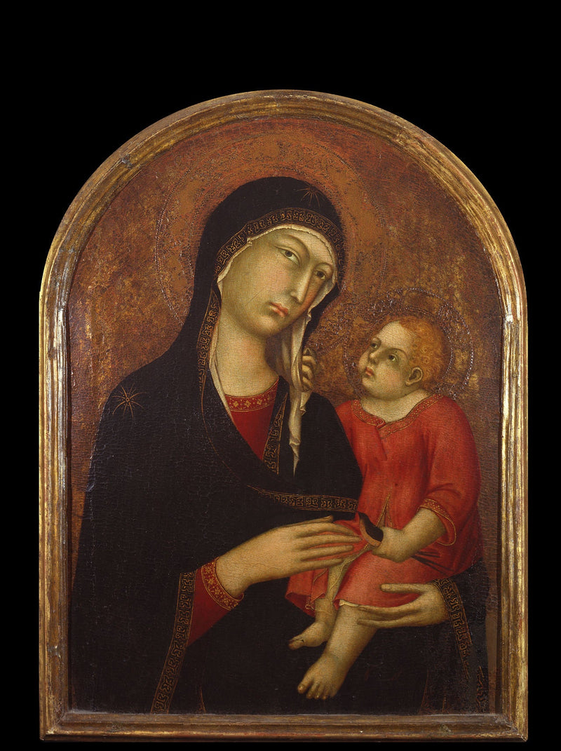 Jomfru med barnet - Simone Martini