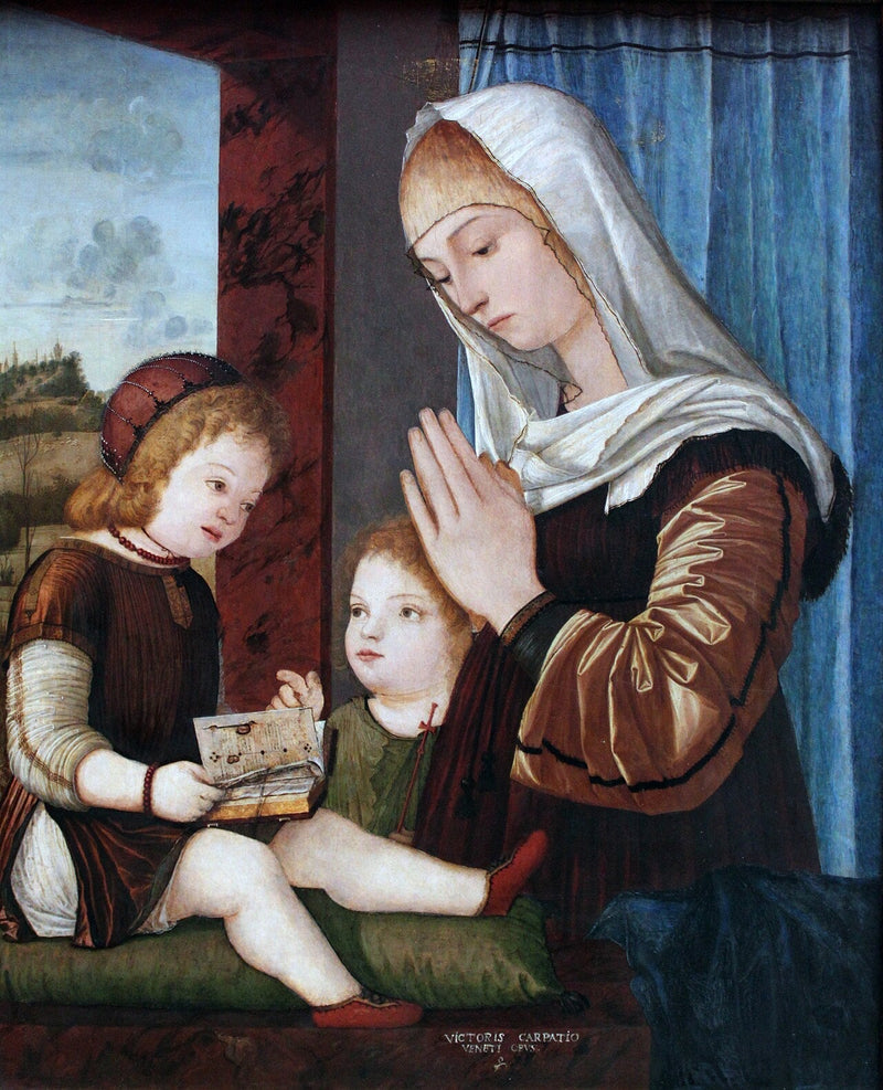 Jomfru med barnet - Vittore Carpaccio