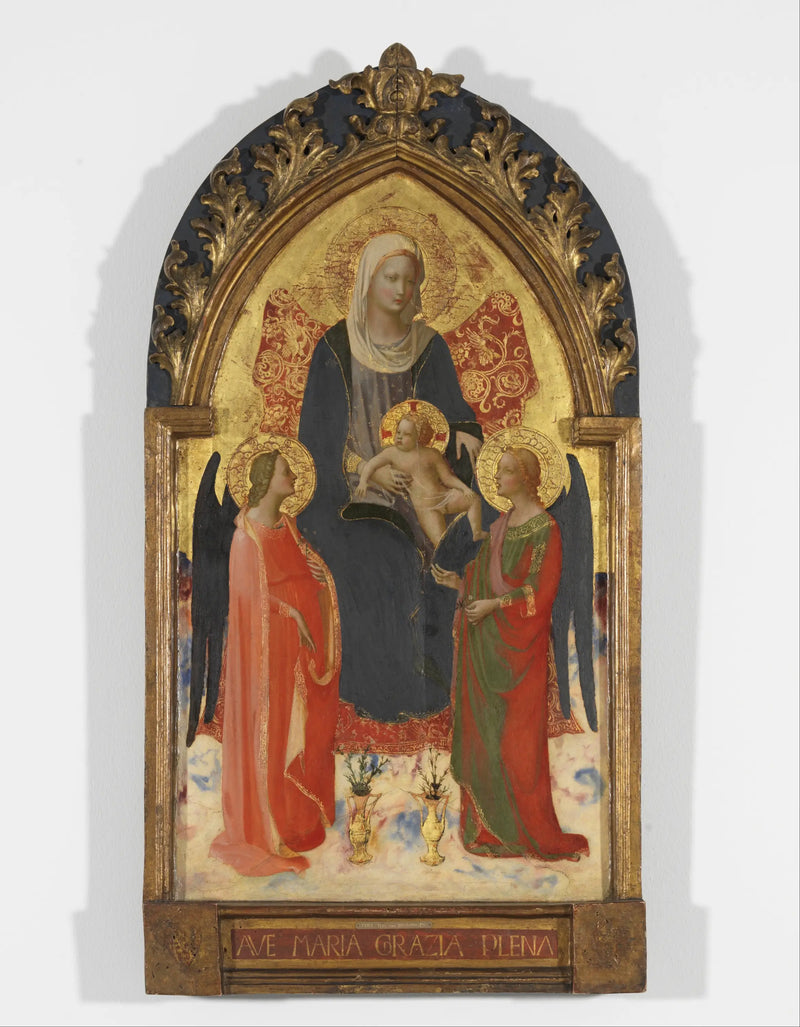 Jomfru med barnet med to engler - Fra Angelico

Source:
Vierge à l'enfant avec deux anges - Fra Angelico