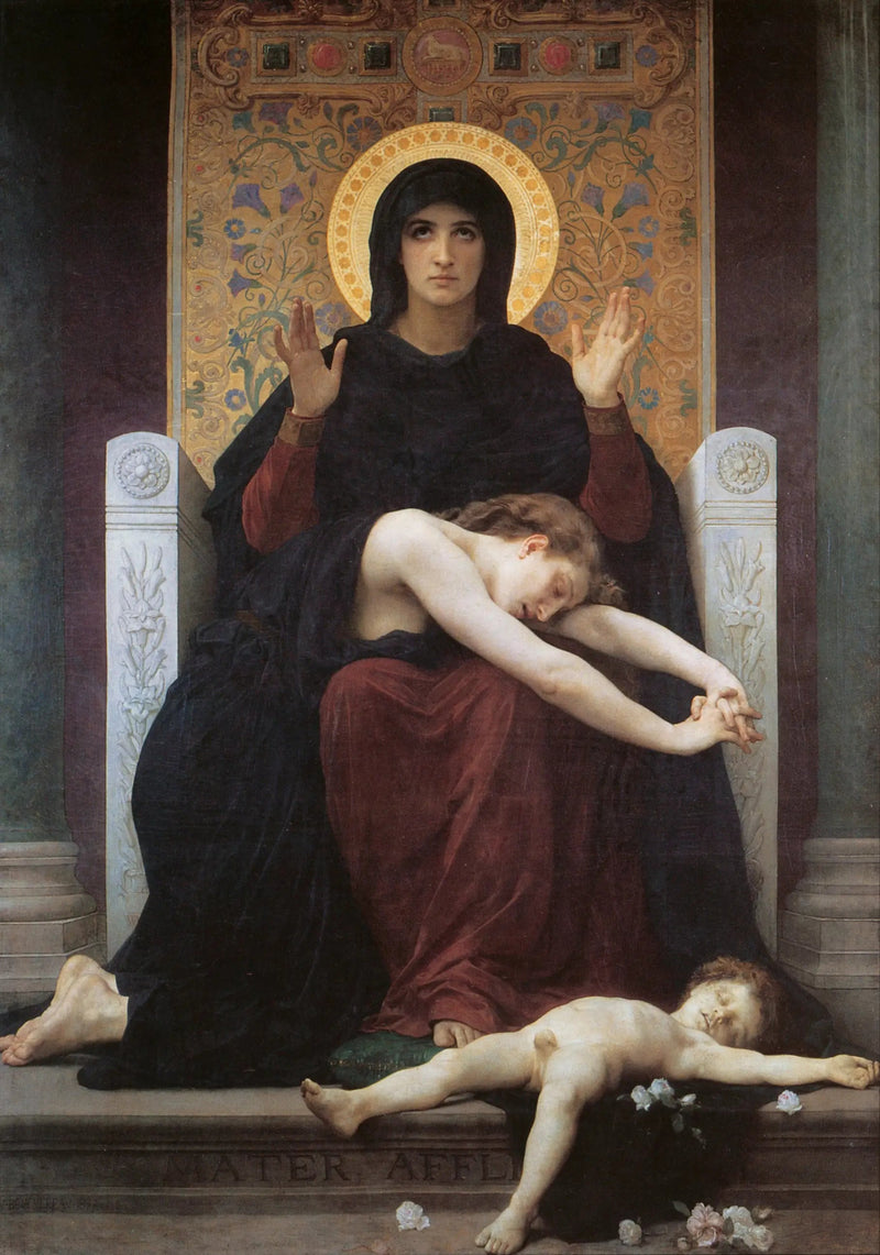 Trøstende jomfru - Bouguereau