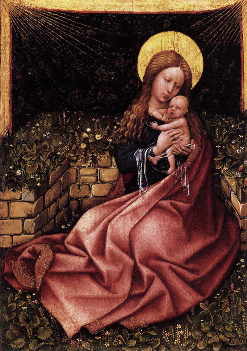 Jomfru av Ydmykhet - Robert Campin