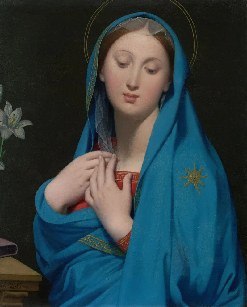 Jomfru av adopsjon - Jean-Auguste-Dominique Ingres