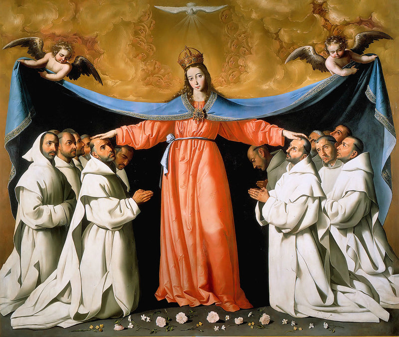 Jomfru av hulene - Francisco de Zurbarán