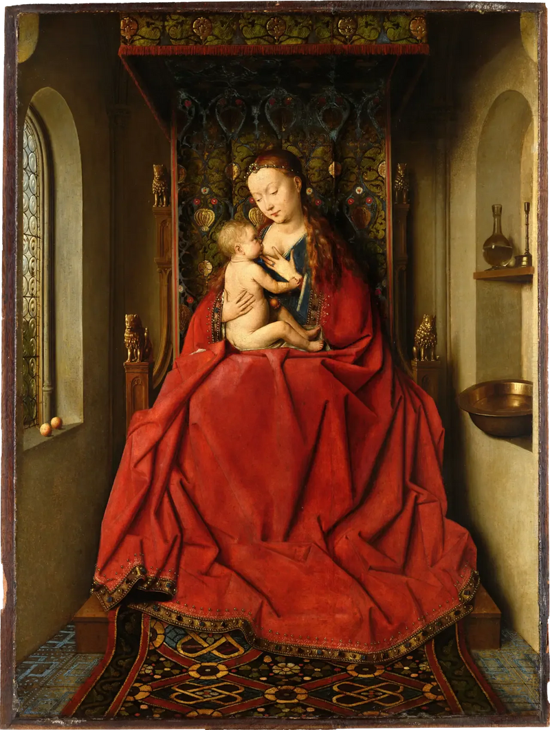 Lucques-jomfruen - Jan van Eyck

Source:
Vierge de Lucques - Jan van Eyck