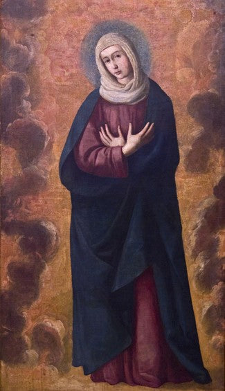 Jomfru av Skyene - Francisco de Zurbarán
