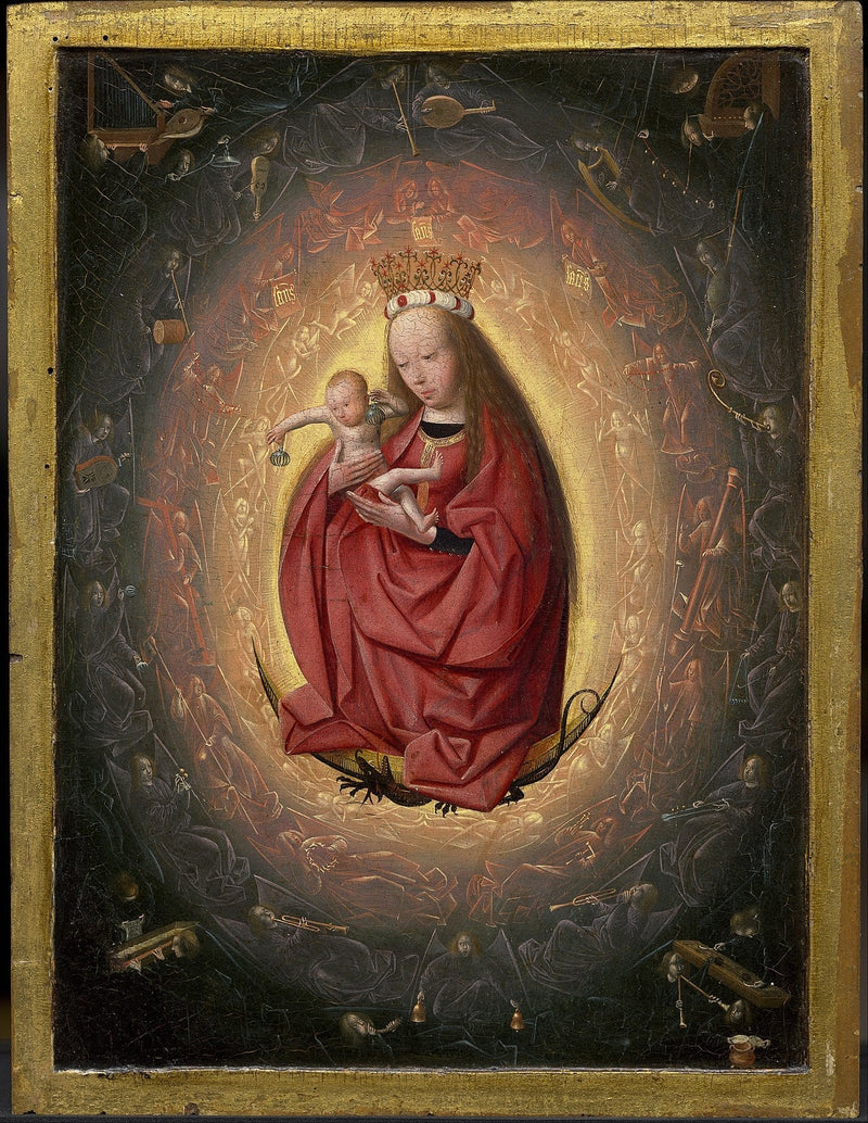 Jomfru i herlighet - Geertgen tot Sint Jans