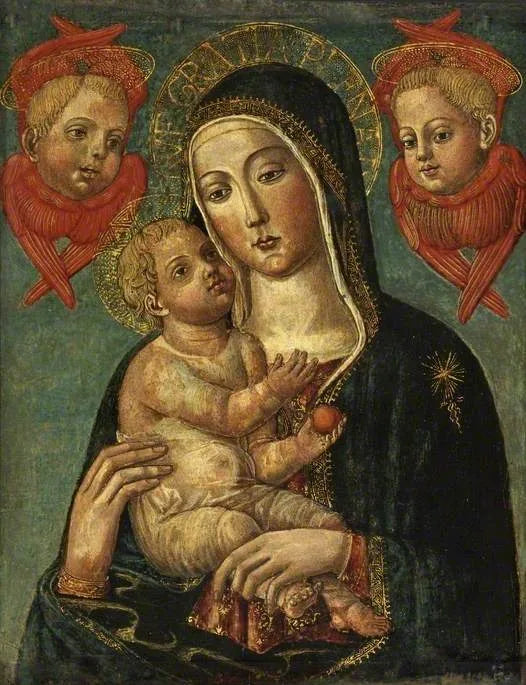 Jomfru og Barn - Matteo di Giovanni
