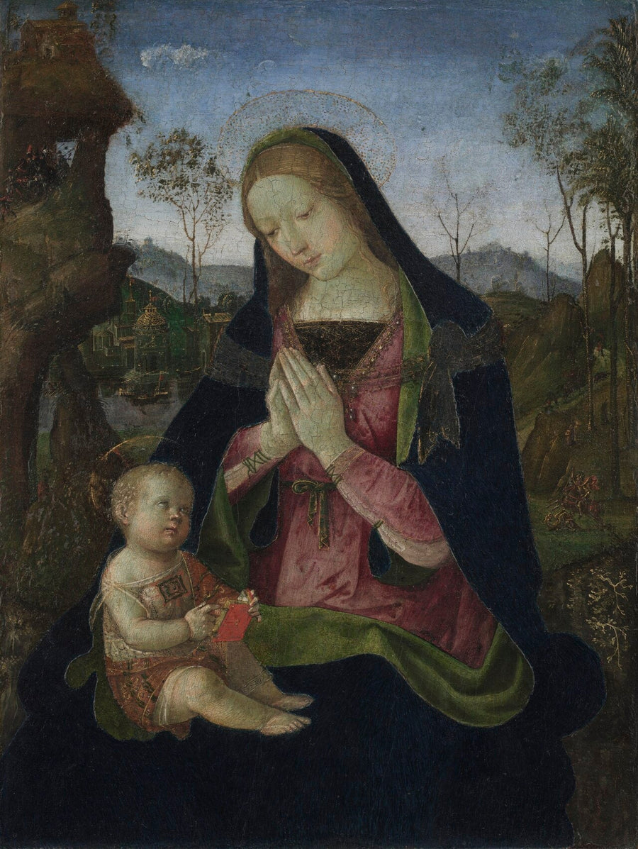 Jomfru og Barn - Pinturicchio