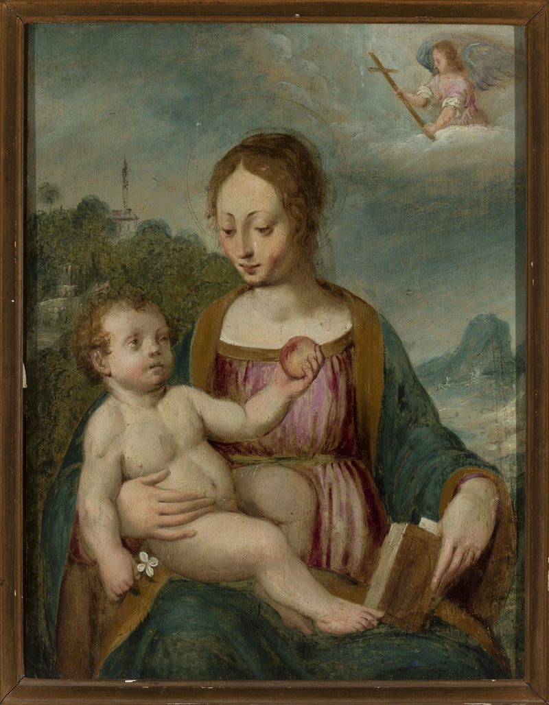 Jomfru Maria med Jesusbarnet - Bernardino Luini