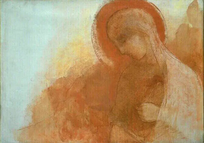 Jomfru - Odilon Redon