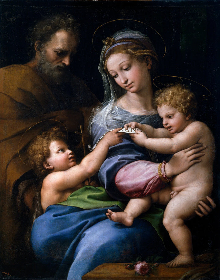 The Virgin of the Rose, ca 1517 - Raphaël