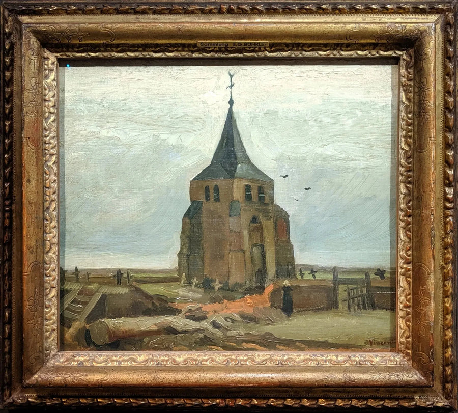 Den gamle kirkeklokken - Vincent van Gogh