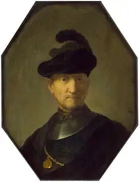 Gamle soldat - Rembrandt