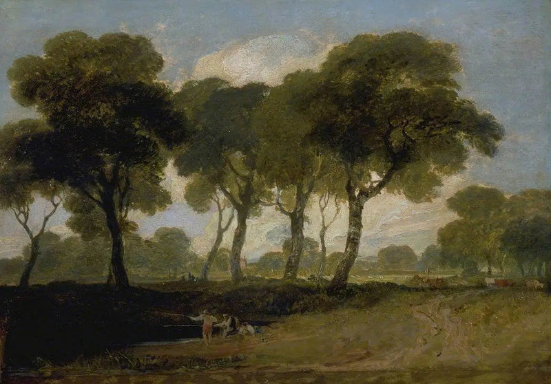 Utsikt over Clapham Common - J. M. W. Turner