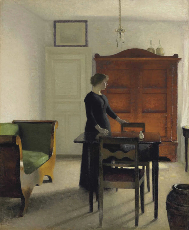 Salongen, 1897 - Vilhelm Hammershøi