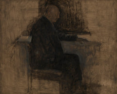 Arkitekt Thorvald Bindesbøll - Vilhelm Hammershøi