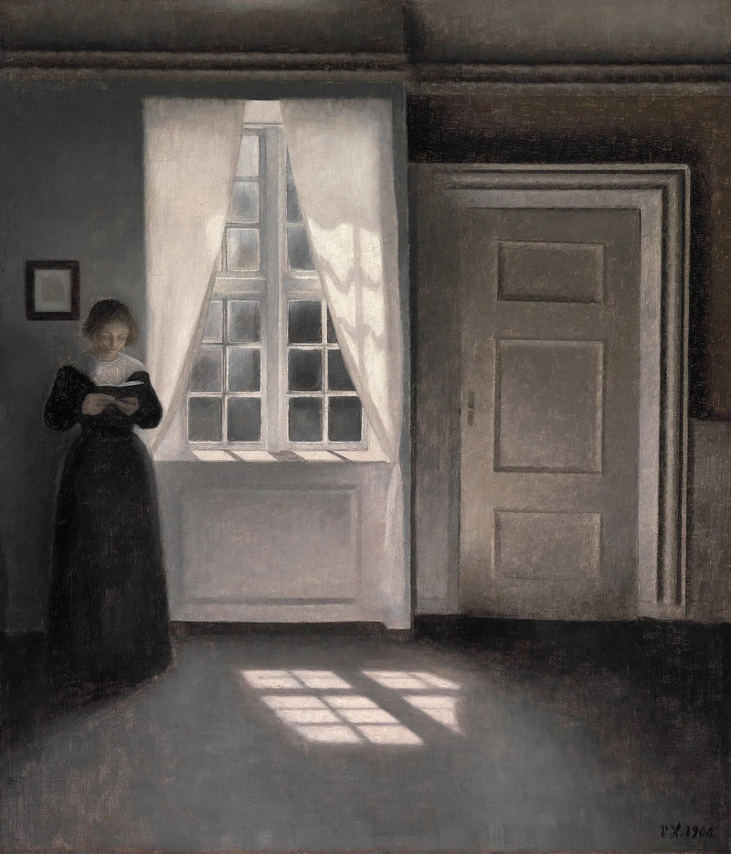 Intérieur de Strandgade 30, 1900 - Vilhelm Hammershøi