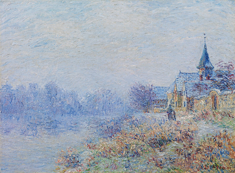 By ved elvebredden (Porte-Joie) - Gustave Loiseau