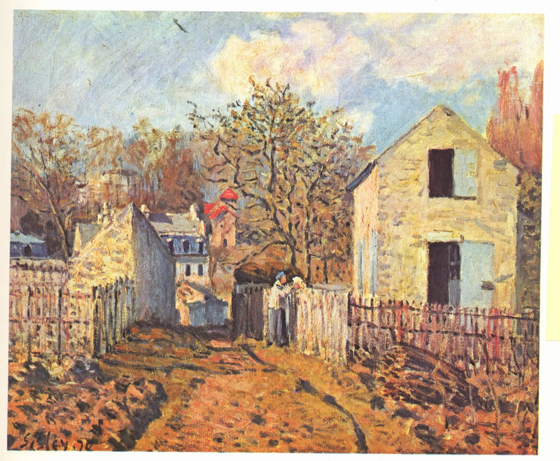 Voisins landsby - Alfred Sisley
