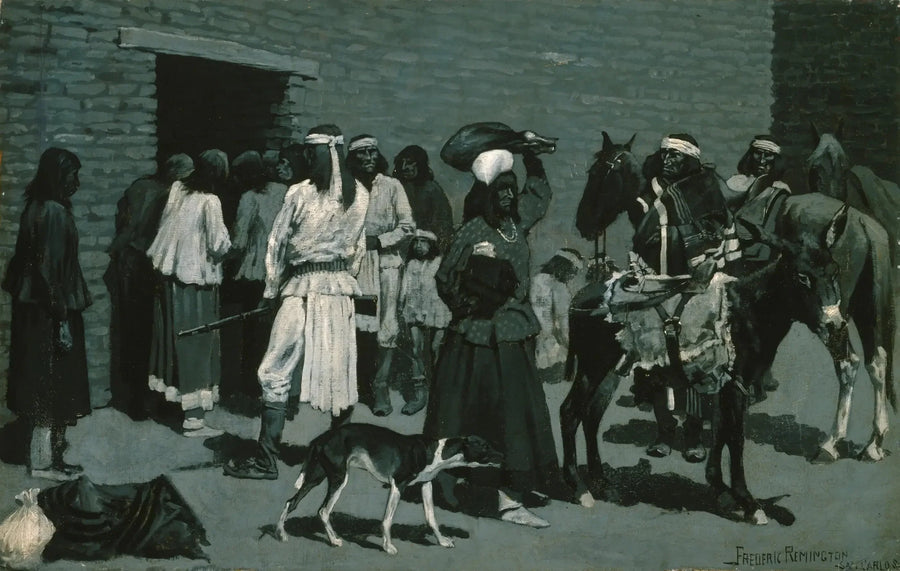 Indisk Pueblo-landsby - Frederic Remington

Source:
Village indien Pueblo - Frederic Remington