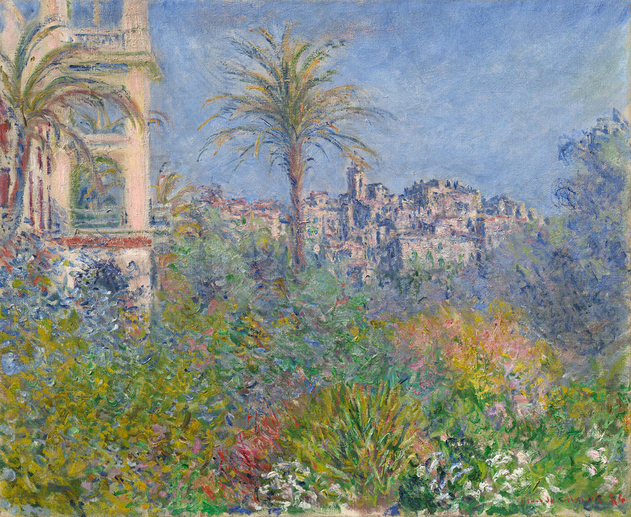 Villaer i Bordighera W857a - Claude Monet