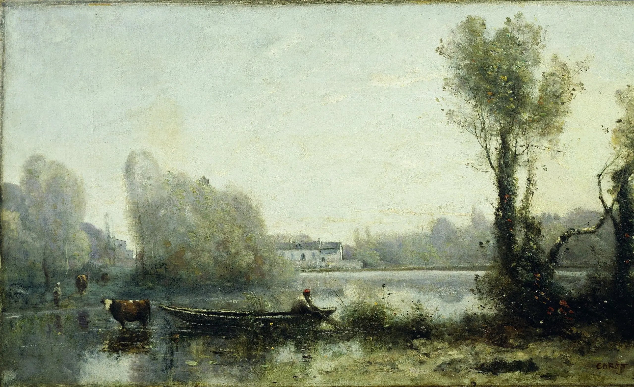Ville-d’Avray - Jean-Baptiste Camille Corot - Alpha Reproduction