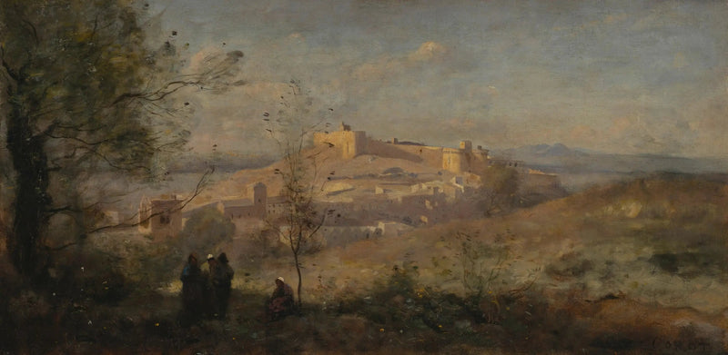 Villeneuve-lès-Avignon, Saint André-fortet - Jean-Baptiste Camille Corot