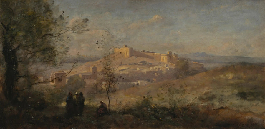 Villeneuve-lès-Avignon, Saint André-fortet - Jean-Baptiste Camille Corot