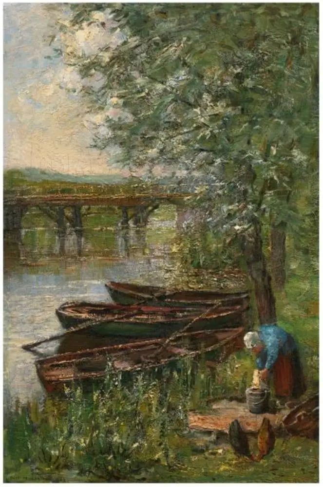 Vinkenbrug à Diemen - Piet Mondrian image 1 reproduction artisanale de tableau
