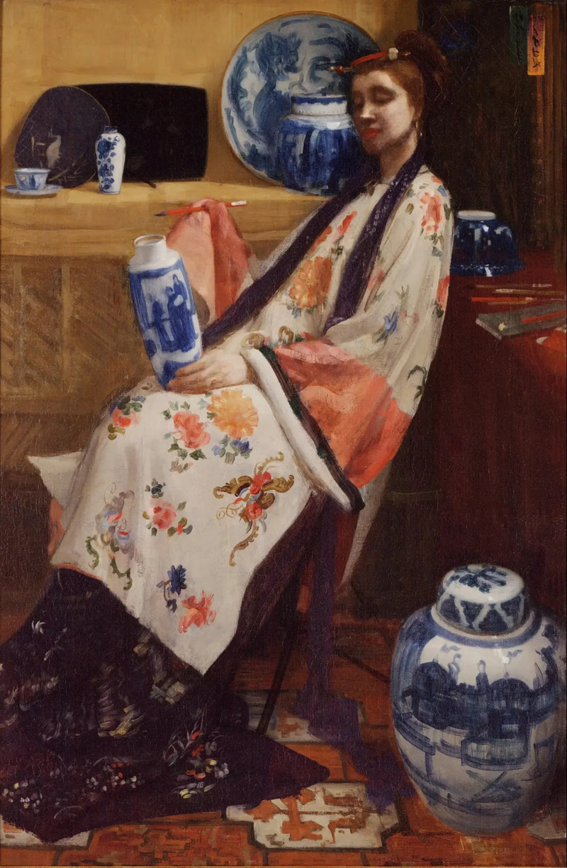 Lilla og rosa: Lange Leizen fra De Seks Merker - James Abbott McNeill Whistler
