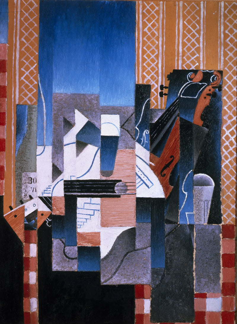 Violon og gitar - Juan Gris