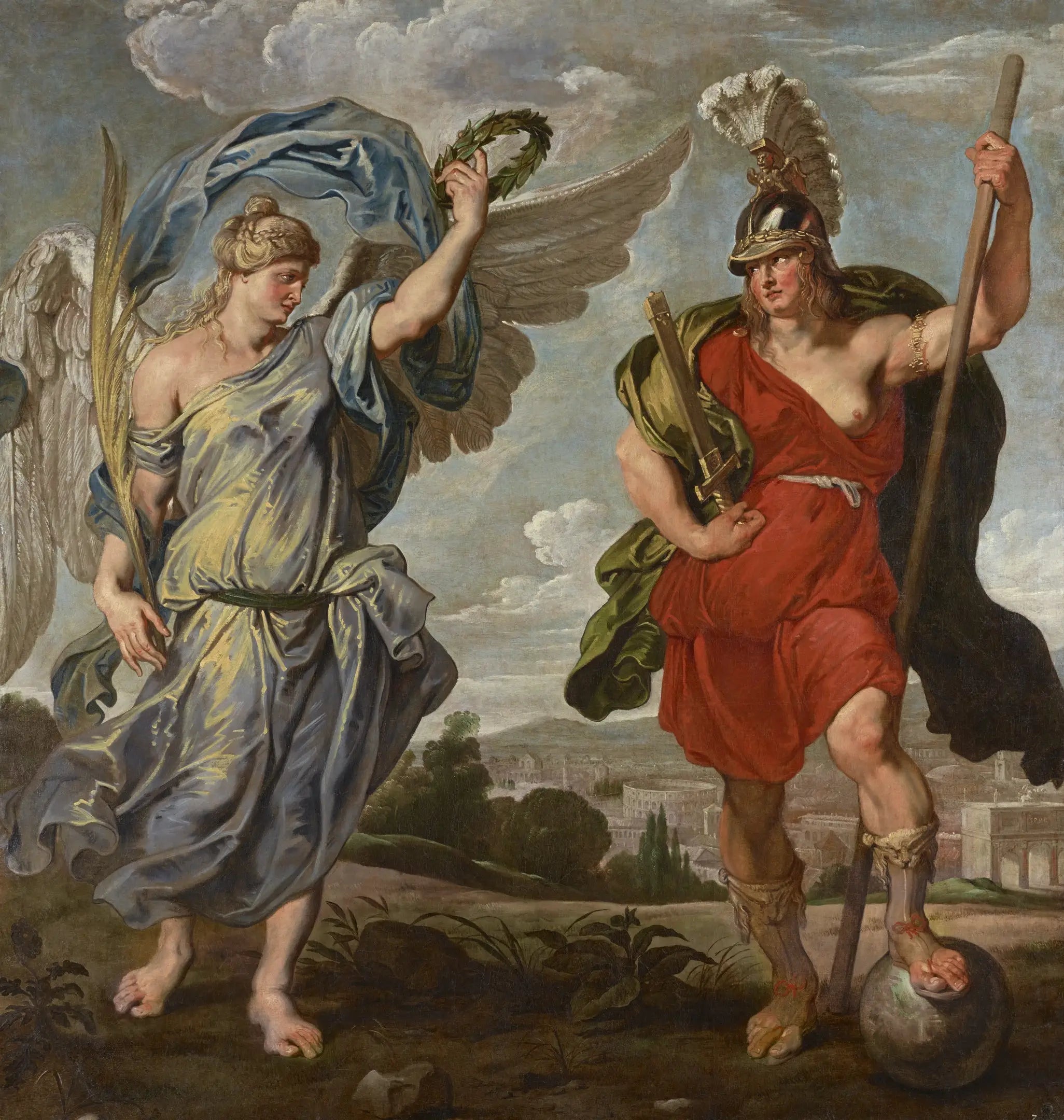 Virtus et Victoria - Peter Paul Rubens image 1 tableau peint à l’huile sur toile