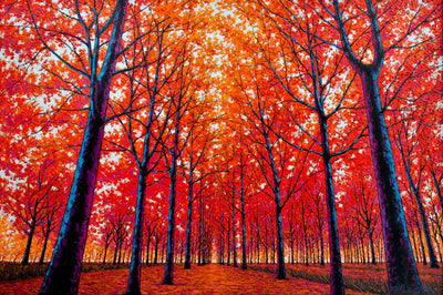 Visage d’Automne | 150 x 100 cm Reproductions de tableaux à la peinture à l’huile