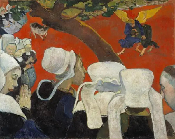 Visjon etter prekenen - Paul Gauguin