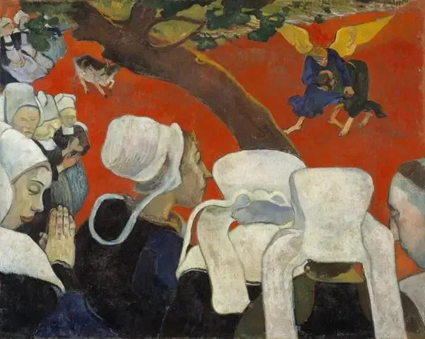 Visjon etter prekenen - Paul Gauguin