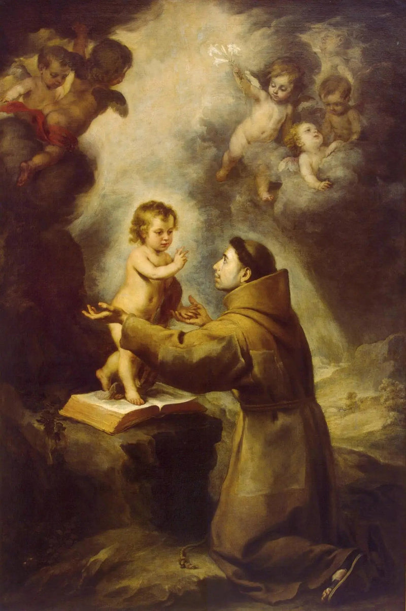 Visjon av San Antonio av Padua - Bartolomé Esteban Murillo

Source:
Vision de saint Antoine de Padoue - Bartolomé Esteban Murillo