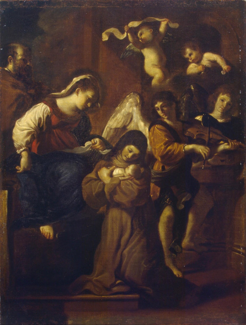Syn av Sainte Claire - Guercino