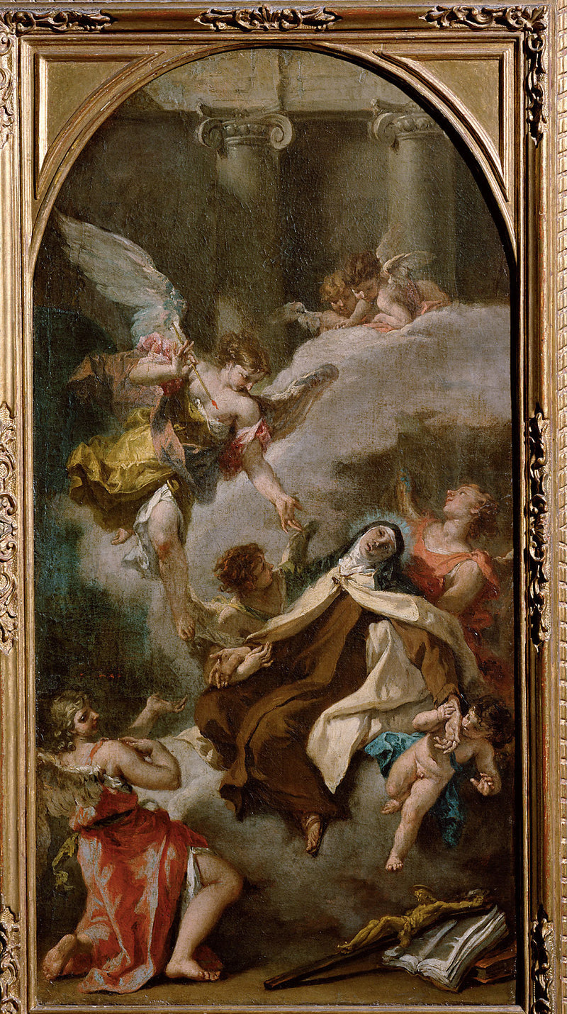 Syn på den hellige Teresa av Ávila - Sebastiano Ricci