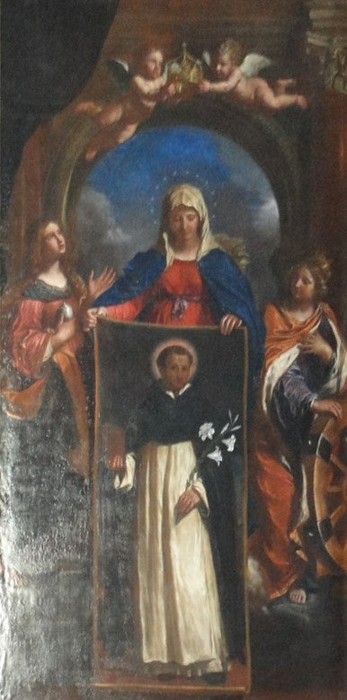 Visjon av Soriano - Guercino