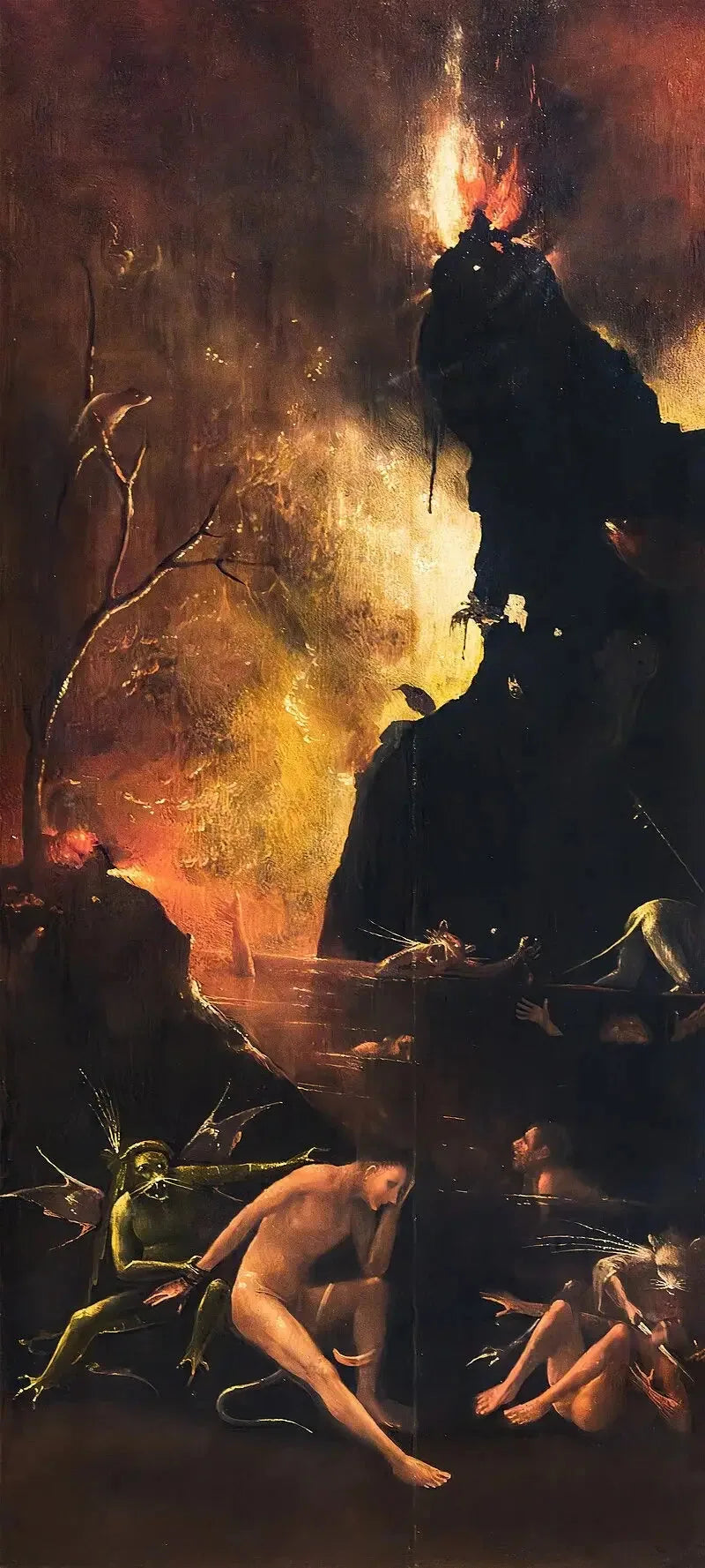 Syn av det hinsidige: helvete - Hieronymus Bosch