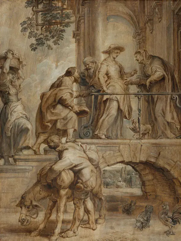 Besøkelsen av Jomfru Maria - Peter Paul Rubens