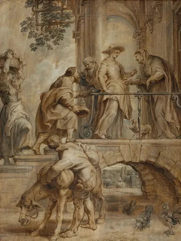Besøkelsen av Jomfru Maria - Peter Paul Rubens
