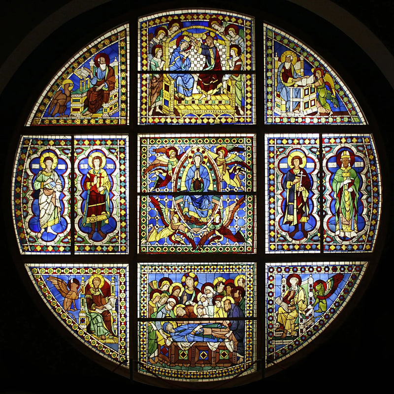 Vitrail fra Duomo di Siena - Duccio di Buoninsegna