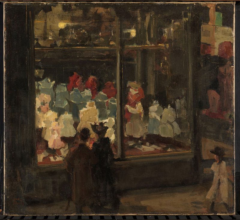 Butikkvitrine - Isaac Israëls