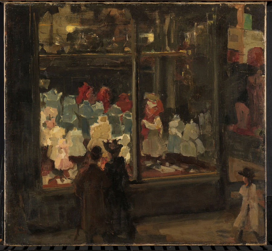 Butikkvitrine - Isaac Israëls